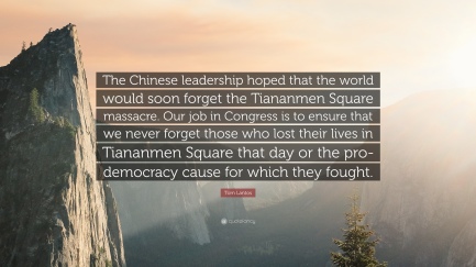 New Quote Tienanmen Square
