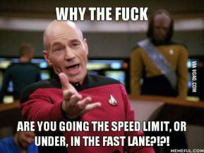 Picard passing lane meme