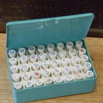 Avon lipstick sample case